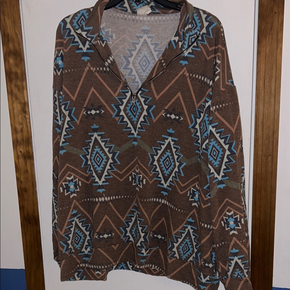 Sew in Love Aztec Pullover